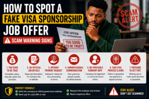 How To Spot A Fake Visa Sponsorship Job Offer (Scam Warning Signs)