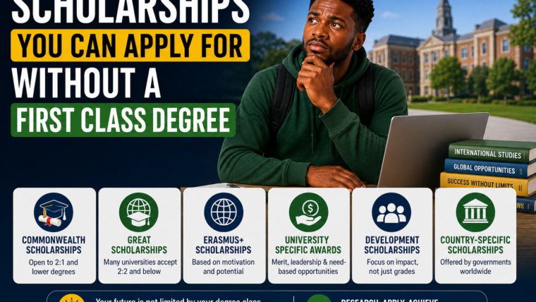 Scholarships You Can Apply For Without A First Class Degree